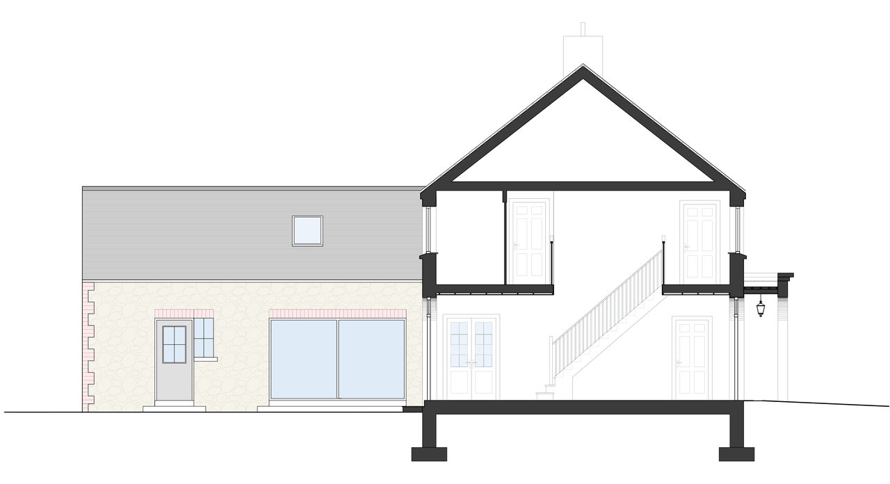 Section drawing